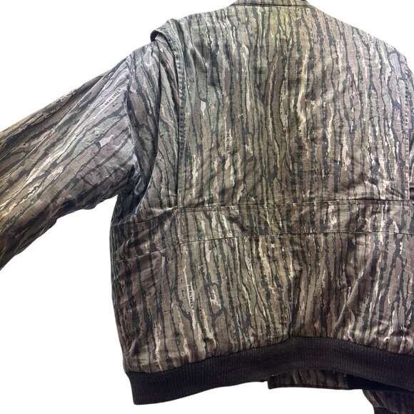 Trophy Club Realtree Puffer Camo Hunting Medium Multi Zip Jacket - Picture 3 of 7